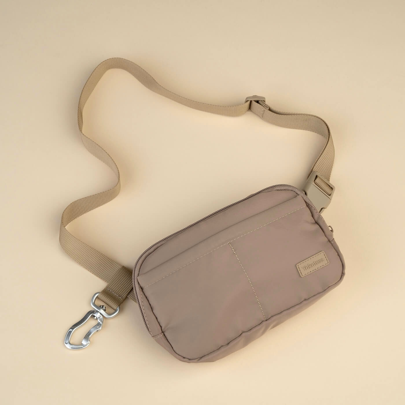 Beige Stash Bag